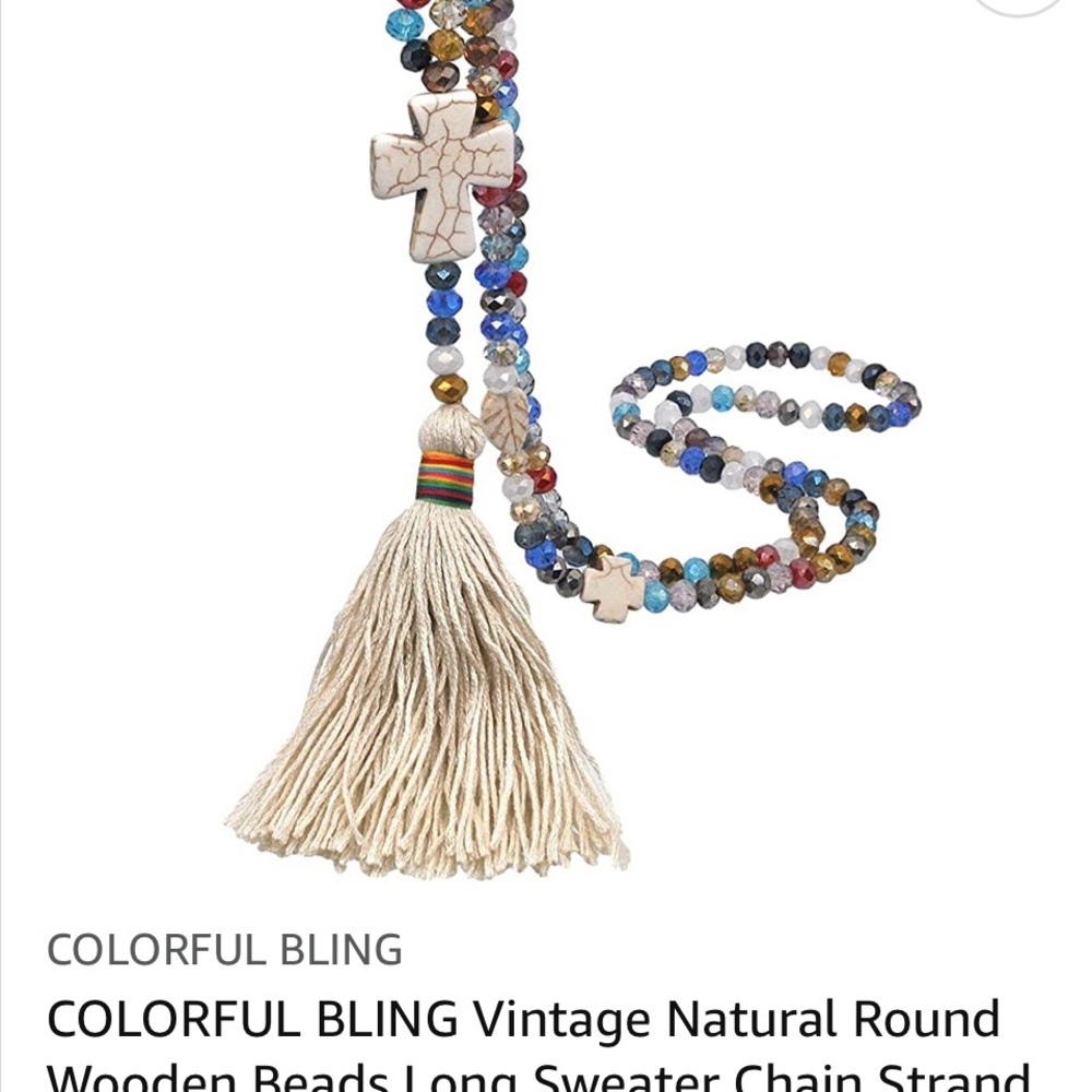 Brand new long handmade necklace